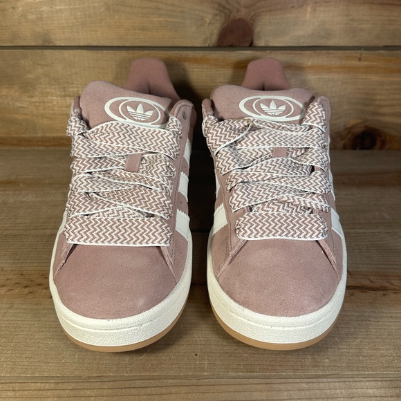 NEW Adidas Womens Campus 00s "Warm Clay" Pink Low Top Lace Up Sneakers JR3407 - Picture 3 of 7
